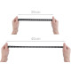 Dantela frantuzeasca elastica latime 24 mm - Negru (1 Metru) Dantela frantuzeasca elastica latime 24 mm - Negru (1 Metru)