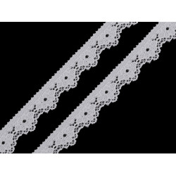 Dantela elastica 15 mm - Off white (1 Metru)
