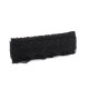 Dantela brodata pe organza, latime 65 mm - Negru (1 Metru) Dantela brodata pe organza, latime 65 mm - Negru (1 Metru)