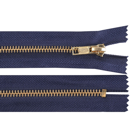 Fermoar metalic no 5 lungime 12 cm (blugi) - Alb (25 Bucăți) Fermoar metalic no 5 lungime 12 cm (blugi) - Alb (25 Bucăți)