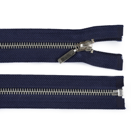 Fermoar metalic detașabil, no 5 lungime 60 cm - Negru (10 Bucăți) Fermoar metalic detașabil, no 5 lungime 60 cm - Negru (10 Bucăți)