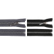 Fermoar metalic detașabil, no 5 lungime 70 cm - Negru (1 Bucată) Fermoar metalic detașabil, no 5 lungime 70 cm - Negru (1 Bucată)