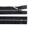 Fermoar metalic nedetașabil jeans, no 5 lungime 16 cm - Negru (1 Bucată)