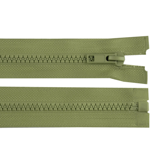 Fermoar plastic detașabil, no 5 lungime 35 cm - Verde kaki (1 Bucată) Fermoar plastic detașabil, no 5 lungime 35 cm - Verde kaki (1 Bucată)