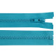 Fermoar plastic detașabil, no 5 lungime 80 cm - Bleu turcoaz (1 Bucată) Fermoar plastic detașabil, no 5 lungime 80 cm - Bleu turcoaz (1 Bucată)