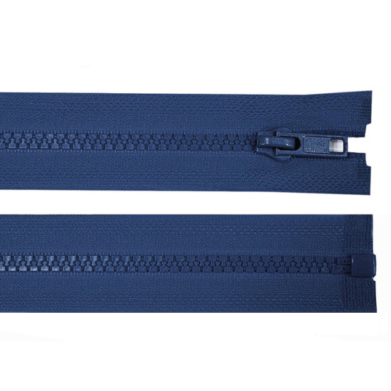 Fermoar plastic detașabil, no 5 lungime 80 cm - Bleu turcoaz (1 Bucată) Fermoar plastic detașabil, no 5 lungime 80 cm - Bleu turcoaz (1 Bucată)