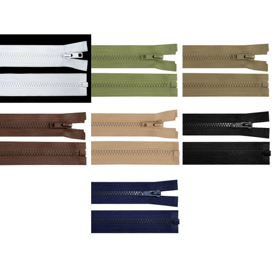 Fermoar plastic detașabil, no 5 lungime 100 cm - Negru (1 Bucată) Fermoar plastic detașabil, no 5 lungime 100 cm - Negru (1 Bucată)