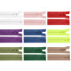 Fermoar plastic detașabil, două cursoare, no 5 lungime 70 cm - Verde brad (1 Bucată)