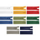 Fermoar plastic detașabil, două cursoare, no 5 lungime 85 cm - Alb (1 Bucată) Fermoar plastic detașabil, două cursoare, no 5 lungime 85 cm - Alb (1 Bucată)