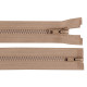 Fermoar plastic detașabil, două cursoare, no 4 lungime 95 cm - Bej (10 Bucăți)