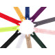 Fermoar plastic detașabil, două cursoare, no 4 lungime 95 cm - Bej (10 Bucăți)