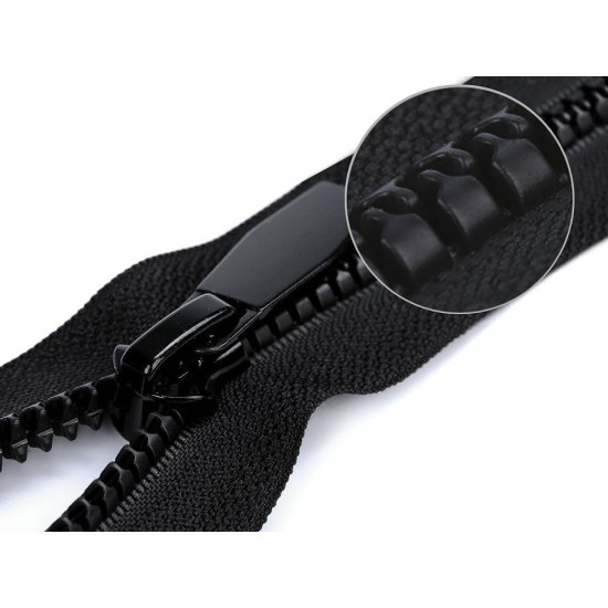 Fermoar plastic detașabil, no 5 lungime 60 cm - Alb (1 Bucată) Fermoar plastic detașabil, no 5 lungime 60 cm - Alb (1 Bucată)
