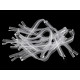 Fermoar plastic detașabil, no 5 două cursoare, lungime 90 cm - Transparent (1 Bucată) Fermoar plastic detașabil, no 5 două cursoare, lungime 90 cm - Transparent (1 Bucată)