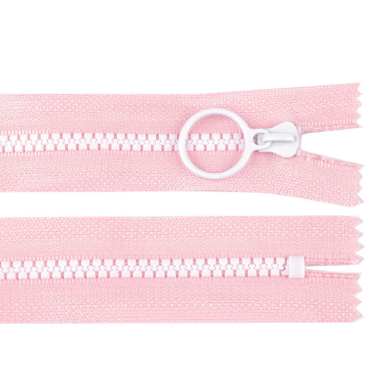 Fermoar plastic colorat  no 5 lungime 20 cm - Bej intens (50 Bucăți)