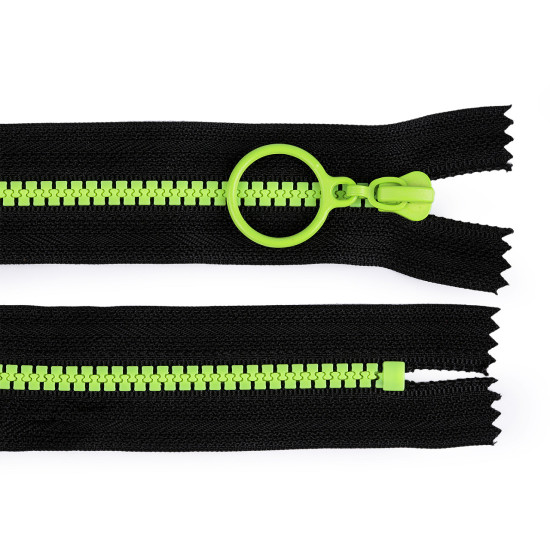 Fermoar plastic colorat  no 5 lungime 20 cm - Bej intens (50 Bucăți)