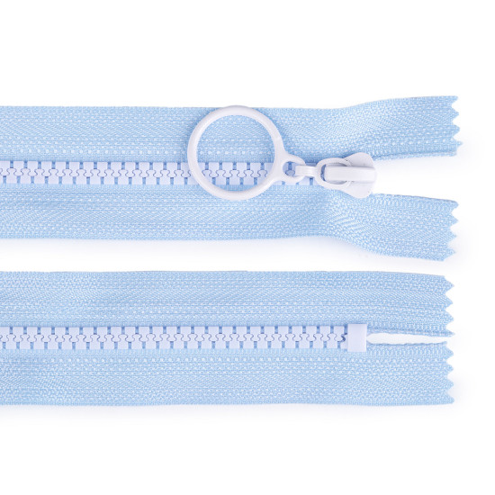 Fermoar plastic colorat  no 5 lungime 20 cm - Bej intens (50 Bucăți)