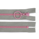 Fermoar plastic colorat  no 5 lungime 20 cm - Bej intens (50 Bucăți)