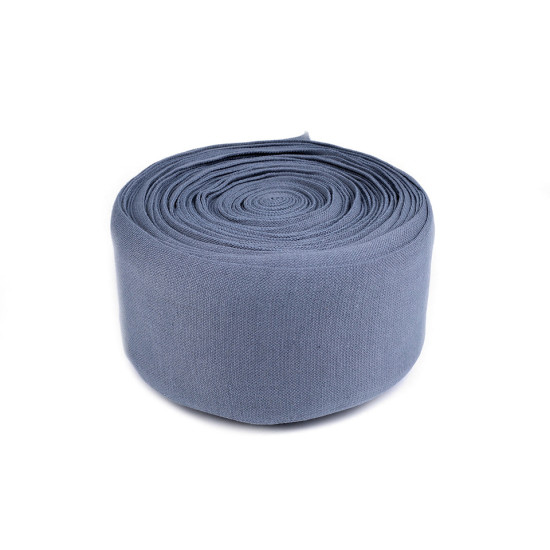 Bandă tricot elastic metraj, lățime 11,5 cm - Albastru delta (20 Metri)