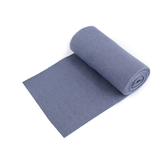 Bandă tricot elastic metraj, lățime 11,5 cm - Albastru delta (20 Metri)