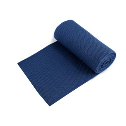 Bandă tricot elastic metraj, lățime 11,5 cm - Albastru delta (1 Metru)
