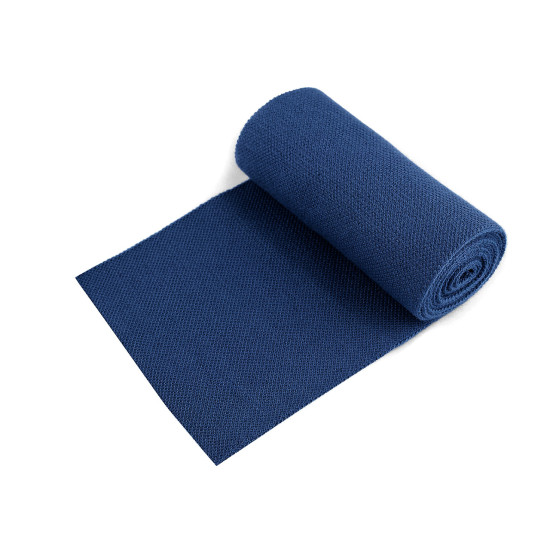 Bandă tricot elastic metraj, lățime 11,5 cm - Albastru delta (20 Metri)
