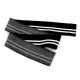 Bandă tricot elastic metraj, lățime 60 mm - Negru (1 Metru)
