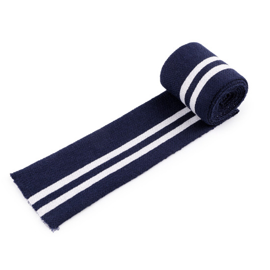 Bandă tricot elastic metraj, lățime 60 mm - Negru (1 Metru)