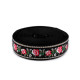 Bandă cu motive tradiționale 34 mm - Negru (18 Metri)