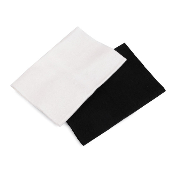Tricot din bumbac elastic pentru mâneci lățime 14 cm - Albastru închis (10 Perechi) Tricot din bumbac elastic pentru mâneci lățime 14 cm - Albastru închis (10 Perechi)