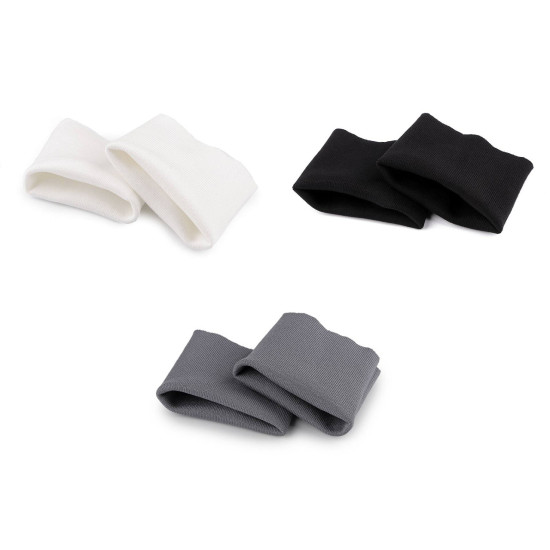 Tricot din bumbac elastic pentru mâneci lățime 14 cm - Albastru închis (10 Perechi) Tricot din bumbac elastic pentru mâneci lățime 14 cm - Albastru închis (10 Perechi)