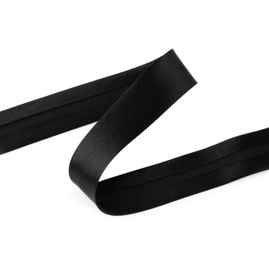 Bandă bias satinată, lățime 20 mm - Roșu (75 Metri)