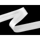 Bandă bias satinată, lățime 30 mm - Alb (25 Metri) Bandă bias satinată, lățime 30 mm - Alb (25 Metri)