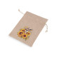 Săculeț cadou floarea-soarelui 13x18 cm imitație de iută - Ecru natural (40 Bucăți) Săculeț cadou floarea-soarelui 13x18 cm imitație de iută - Ecru natural (40 Bucăți)