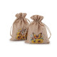 Săculeț cadou floarea-soarelui 13x18 cm imitație de iută - Ecru natural (40 Bucăți) Săculeț cadou floarea-soarelui 13x18 cm imitație de iută - Ecru natural (40 Bucăți)