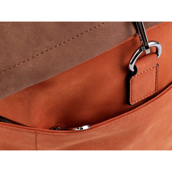 Rucsac/geantă de damă 2 în 1 din imitație de piele întoarsă 35x37 cm - Roșu (1 Bucată) Rucsac/geantă de damă 2 în 1 din imitație de piele întoarsă 35x37 cm - Roșu (1 Bucată)