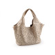 Geantă 2 în 1 cu model decupat 38x22 cm - Roz pudrat (1 Bucată) Geantă 2 în 1 cu model decupat 38x22 cm - Roz pudrat (1 Bucată)