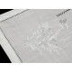Față de masă textilă brodată 40x160 cm - Off white (2 Bucăți) Față de masă textilă brodată 40x160 cm - Off white (2 Bucăți)