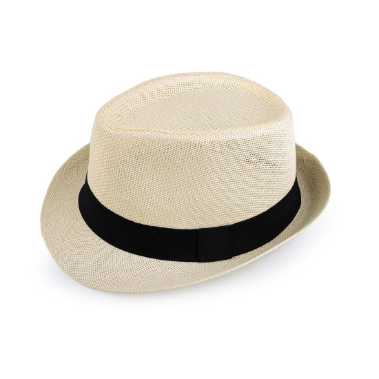 Pălărie de vară / pălărie de paie unisex - Alb (1 Bucată) Pălărie de vară / pălărie de paie unisex - Alb (1 Bucată)