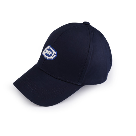 Șapcă unisex din bumbac pentru copii - Albastru închis (1 Bucată) Șapcă unisex din bumbac pentru copii - Albastru închis (1 Bucată)