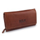 Portofel din piele pentru femei 10x19 cm - Bordo (1 Bucată) Portofel din piele pentru femei 10x19 cm - Bordo (1 Bucată)
