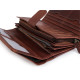 Portofel din piele pentru femei 10x19 cm - Bordo (1 Bucată) Portofel din piele pentru femei 10x19 cm - Bordo (1 Bucată)