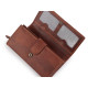 Portofel din piele pentru femei 10x19 cm - Bordo (1 Bucată) Portofel din piele pentru femei 10x19 cm - Bordo (1 Bucată)
