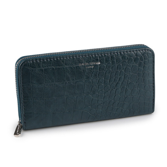 Portofel de damă 10x19 cm - Negru (1 Bucată) Portofel de damă 10x19 cm - Negru (1 Bucată)