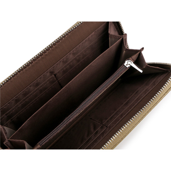 Portofel de damă 10x19 cm - Negru (1 Bucată) Portofel de damă 10x19 cm - Negru (1 Bucată)