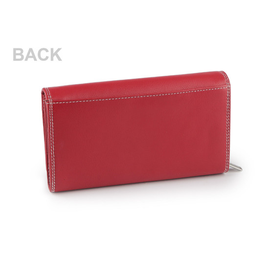Portofel din piele pentru femei 10x17 cm - Negru (3 Bucăți) Portofel din piele pentru femei 10x17 cm - Negru (3 Bucăți)