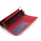 Portofel din piele pentru femei 10x17 cm - Negru (3 Bucăți) Portofel din piele pentru femei 10x17 cm - Negru (3 Bucăți)