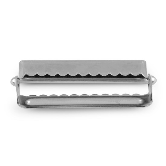 Cataramă ajustare bretele 20; 24; 30; 40 mm - Nichel (20 Bucăți) Cataramă ajustare bretele 20; 24; 30; 40 mm - Nichel (20 Bucăți)