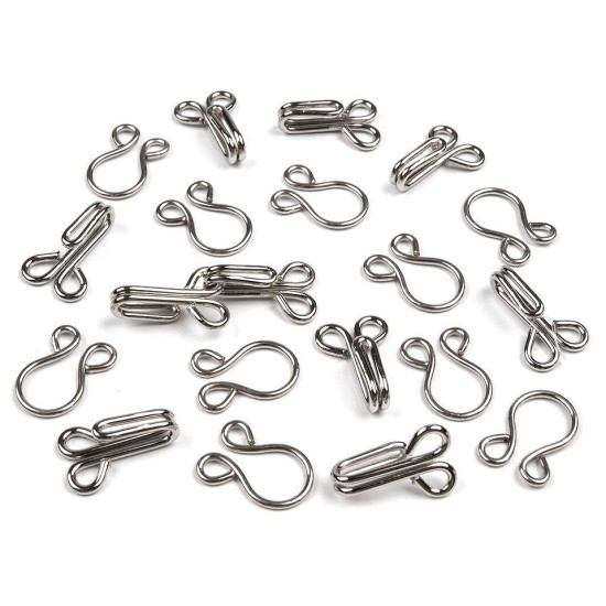Copci de tip "moș și babă", mărimea 18+16 mm si 20+18 mm - Nichel (5 Blistere) Copci de tip "moș și babă", mărimea 18+16 mm si 20+18 mm - Nichel (5 Blistere)
