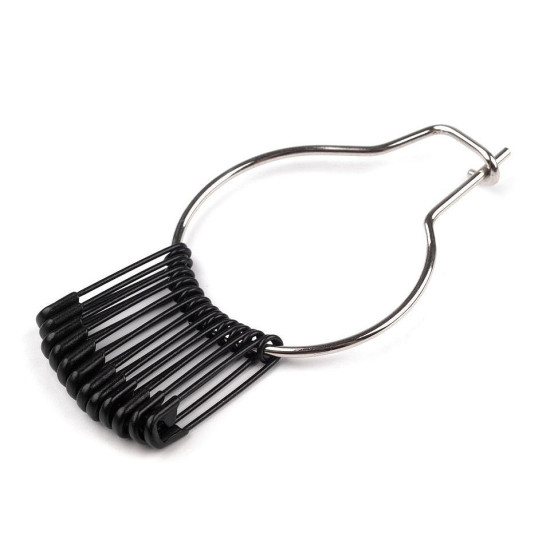 Ace de siguranță, lungime 19 mm - Nichel (50 Buchete)