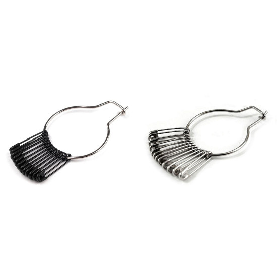 Ace de siguranță, lungime 19 mm - Nichel (50 Buchete)